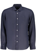 Camisa de manga corta para hombre North Sails, azul.