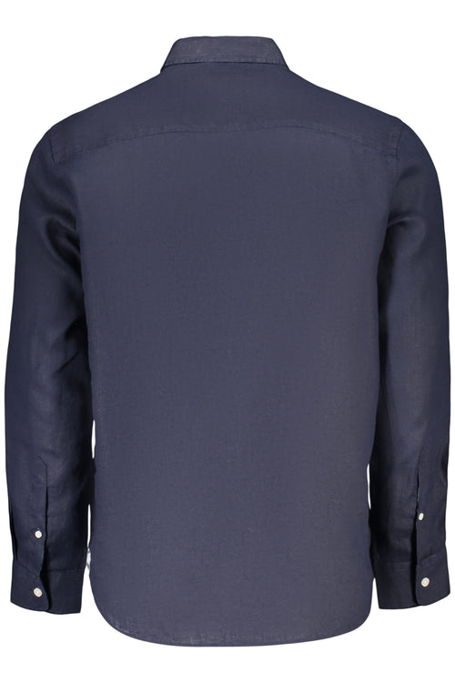 Camisa de manga corta para hombre North Sails, azul.