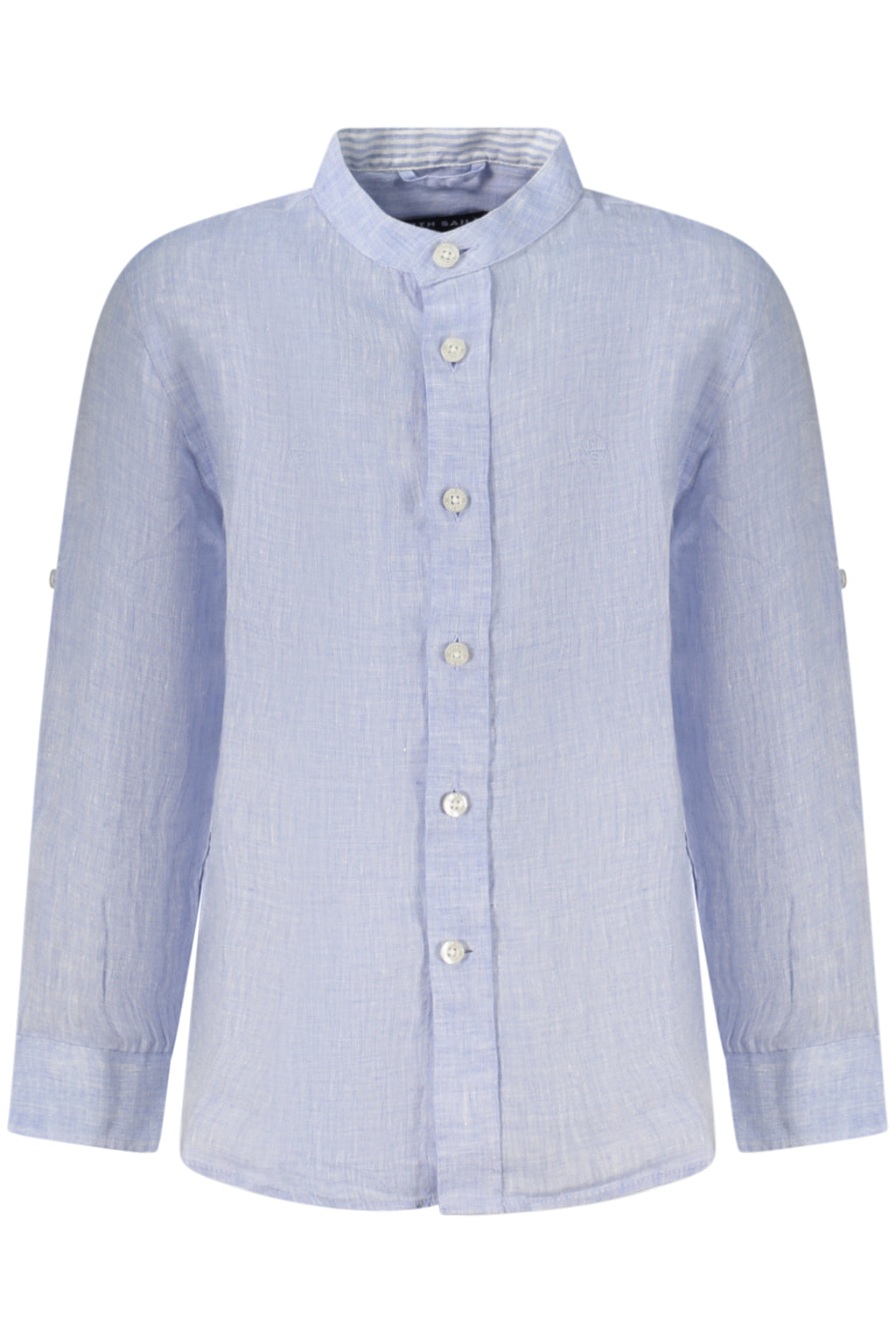 Camisa azul celeste de lino para hombre North Sails