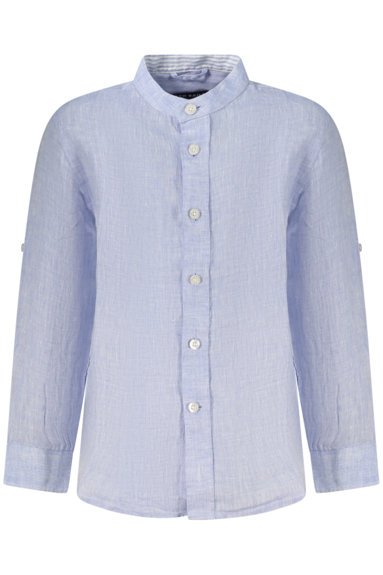 Camisa azul celeste de lino para hombre North Sails