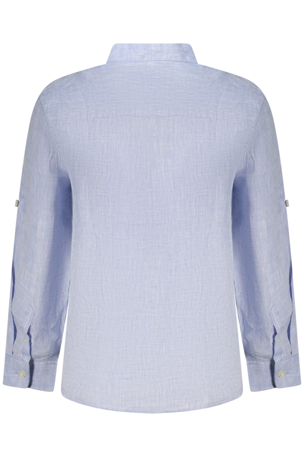Camisa azul celeste de lino para hombre North Sails