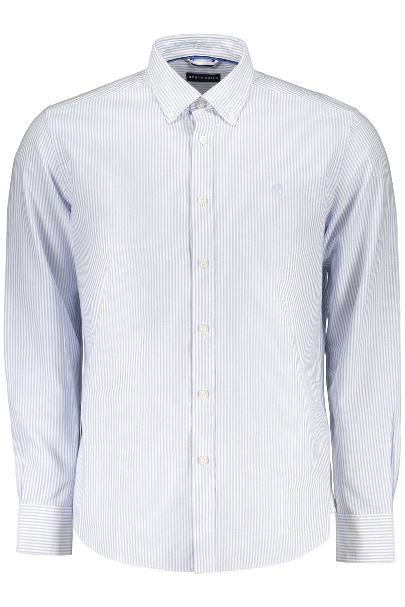 Camisa de manga larga para hombre North Sails, azul.