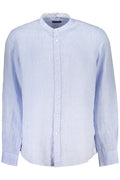 Camisa de manga larga para hombre North Sails, azul.