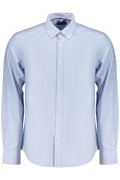 Camisa de manga larga para hombre North Sails, azul.