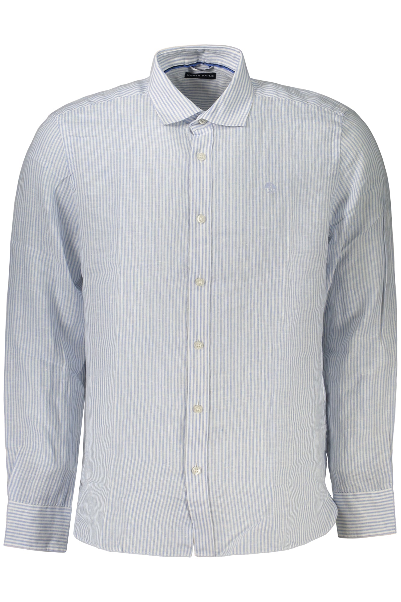 Camisa de manga larga para hombre North Sails, azul.