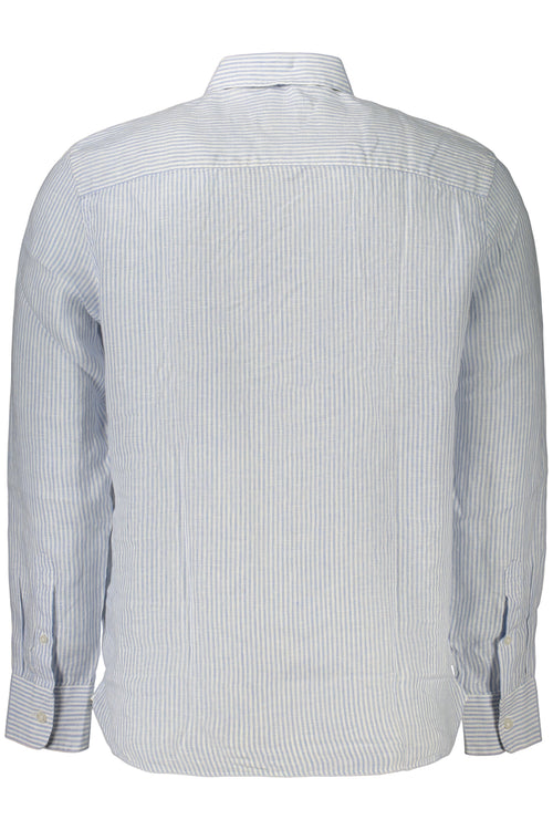 Camisa de manga larga para hombre North Sails, azul.
