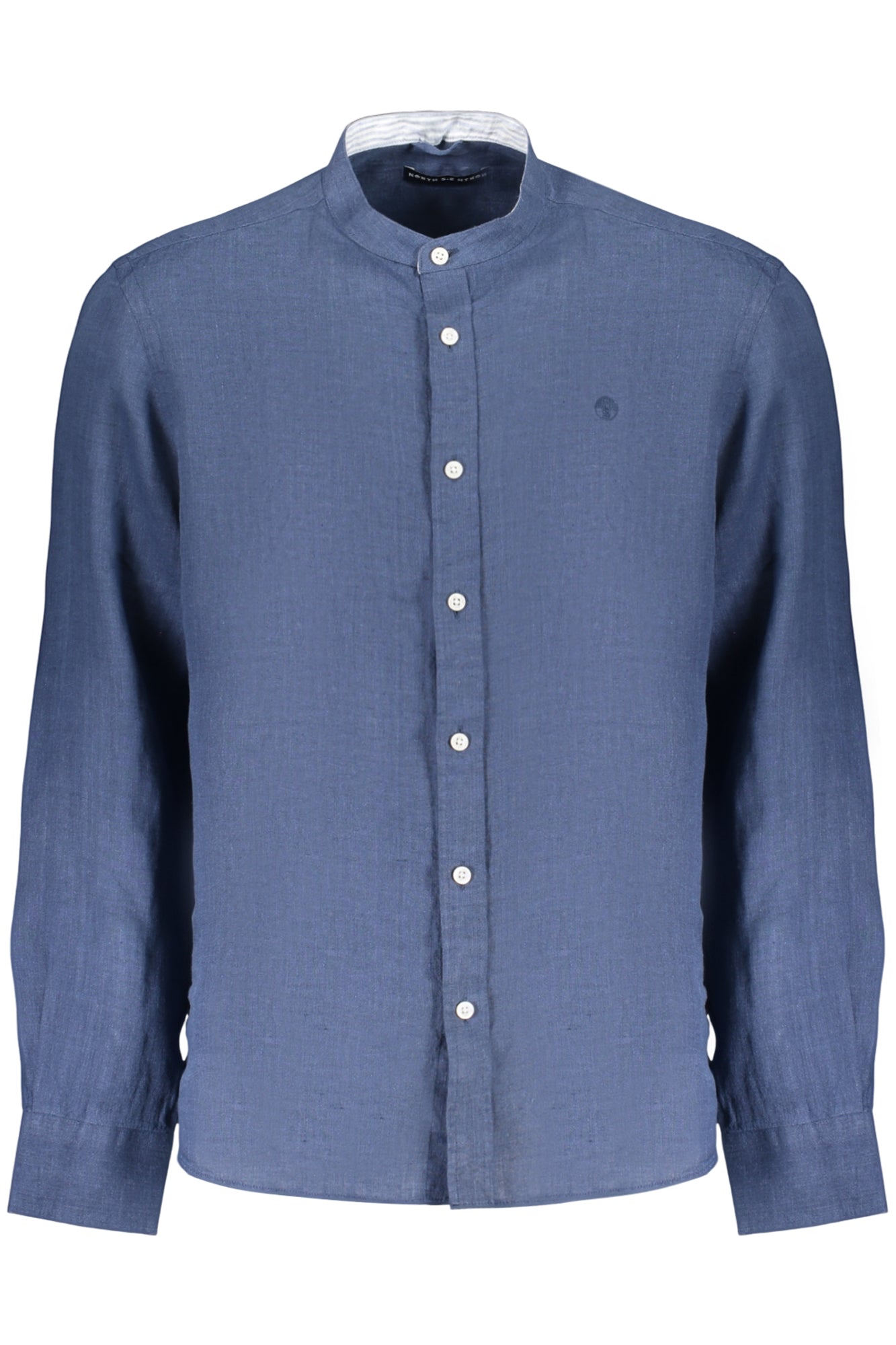 Camisa de manga larga para hombre North Sails, azul.