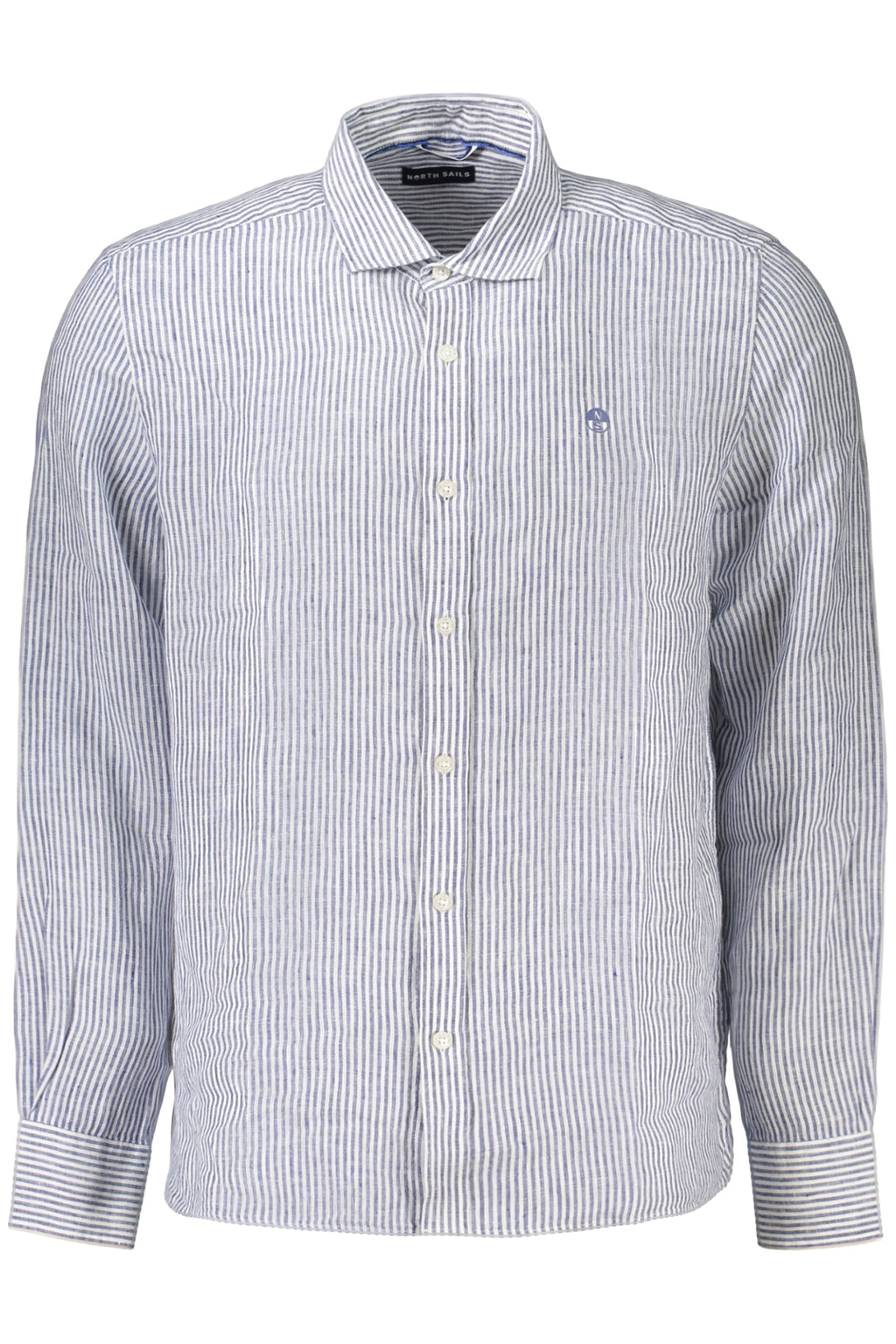 Camisa de manga larga para hombre North Sails, azul.