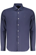 Camisa de manga larga para hombre North Sails, azul.