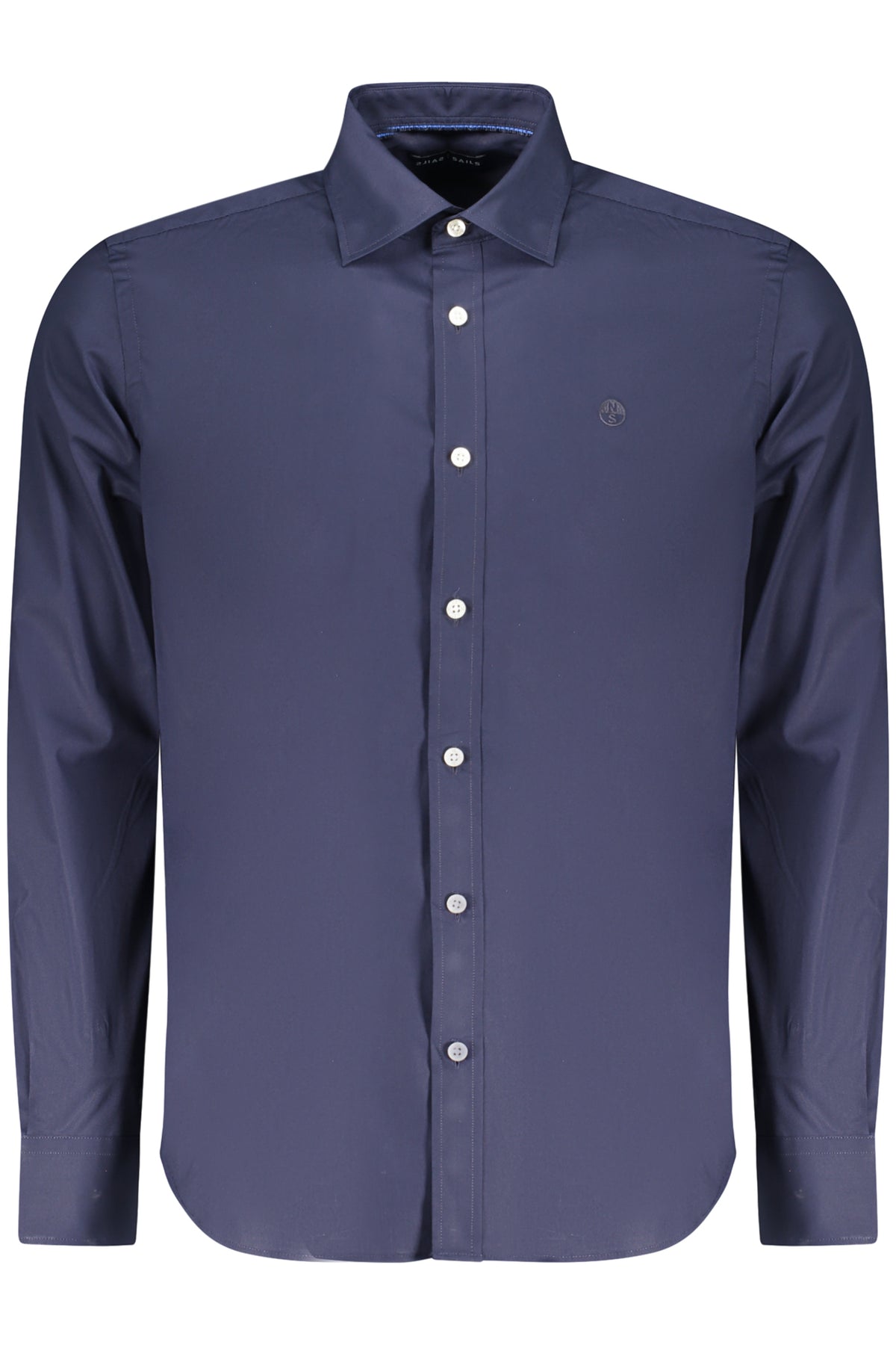 Camisa de manga larga para hombre North Sails, azul.