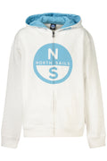 Sudadera blanca con cremallera para niños de North Sails