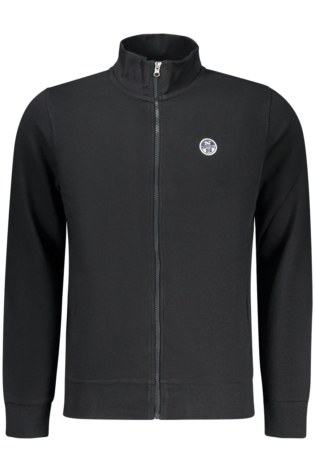 Sudadera negra con cremallera para hombre de North Sails