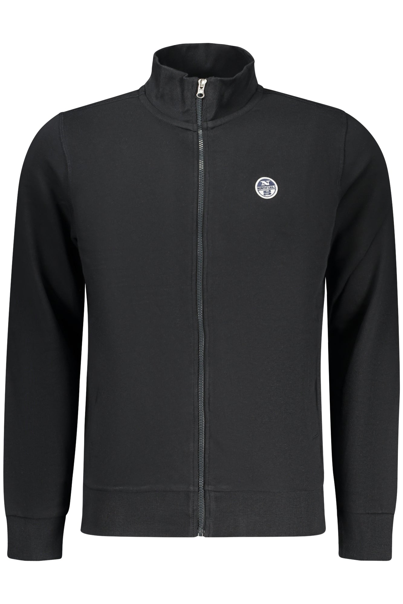 Sudadera negra con cremallera para hombre de North Sails