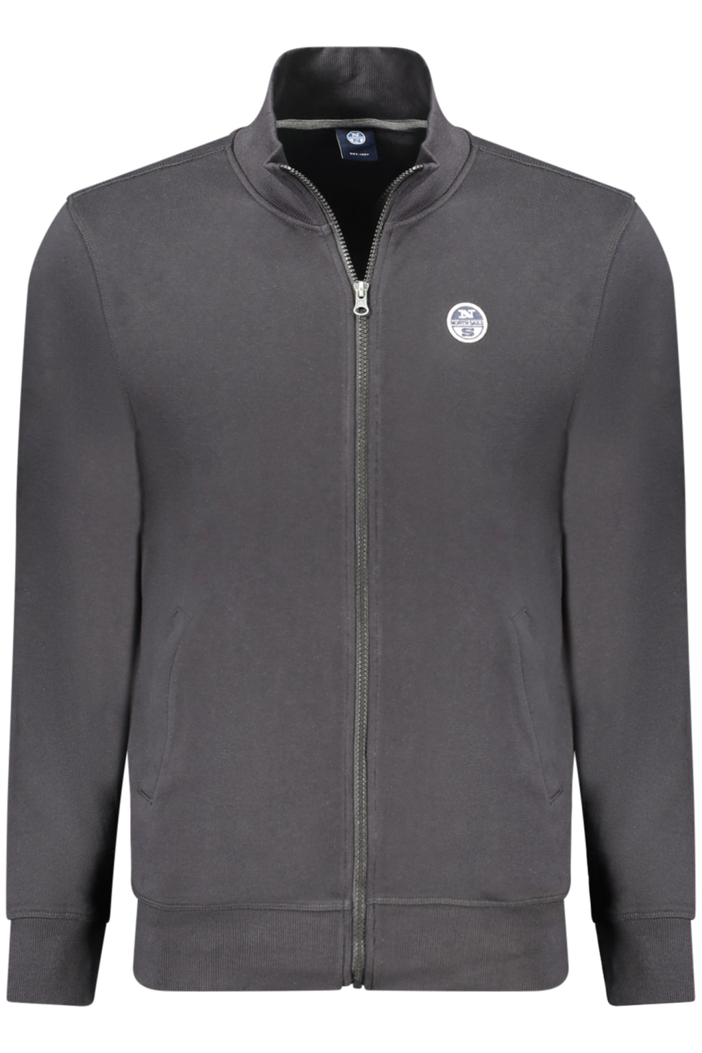 Sudadera negra con cremallera para hombre de North Sails