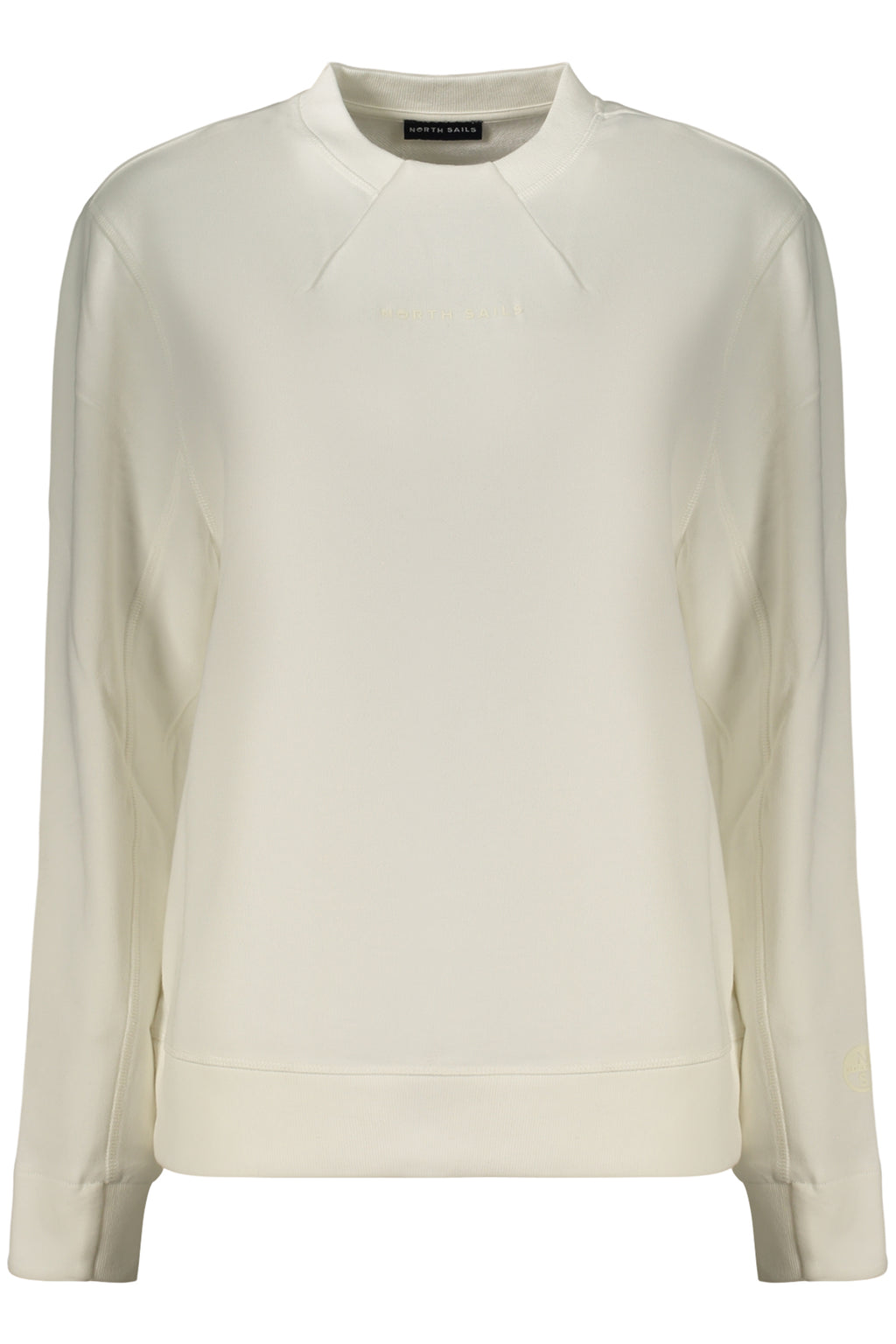 Sudadera blanca con cremallera para mujer de North Sails