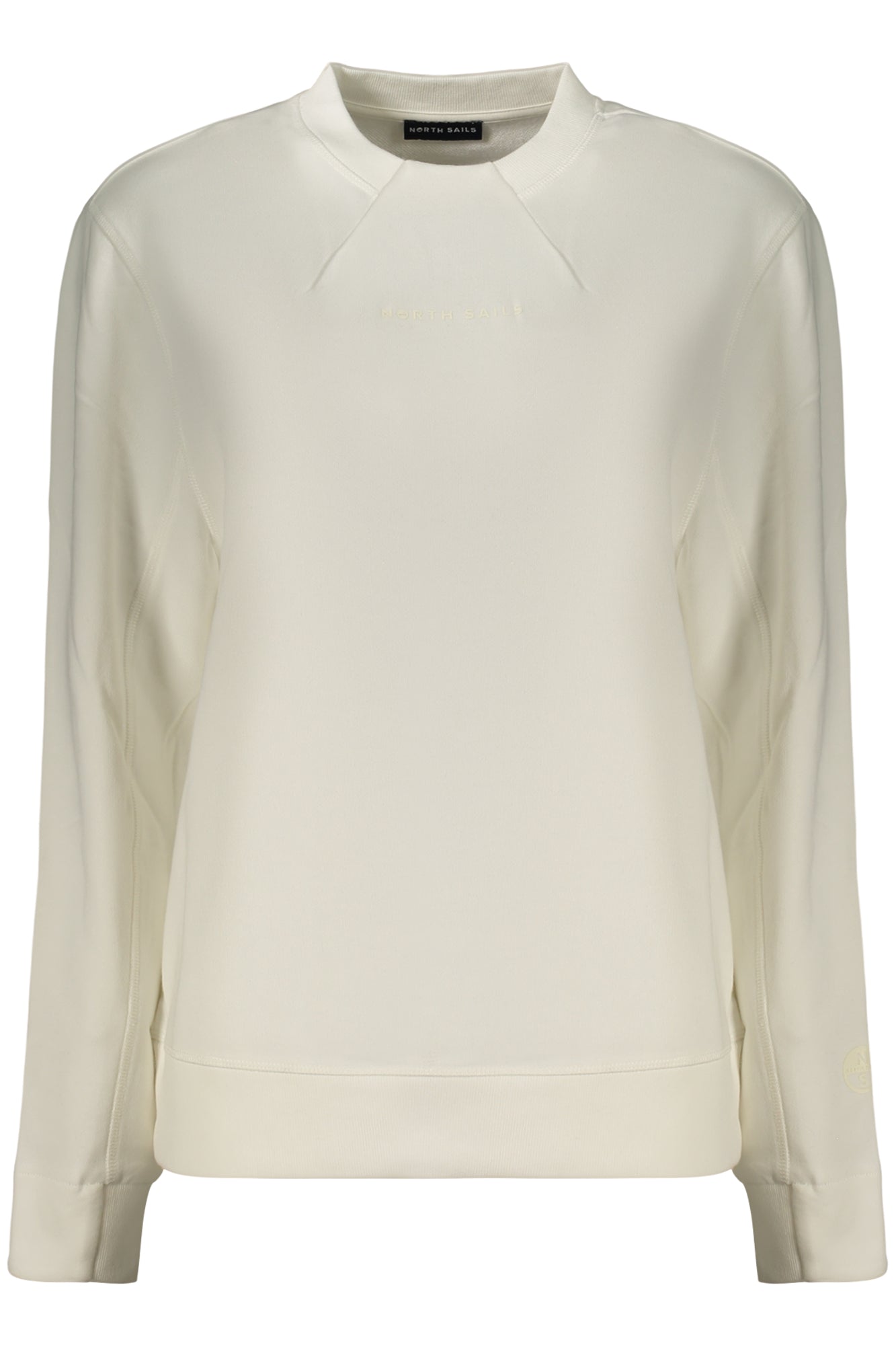Sudadera blanca con cremallera para mujer de North Sails