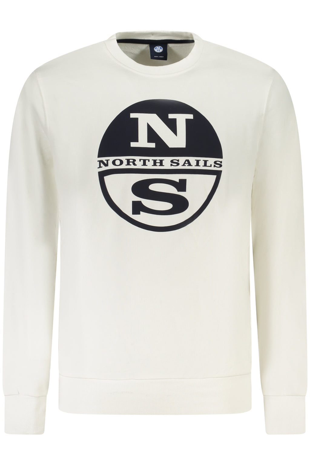 Sudadera blanca con cremallera para hombre de North Sails