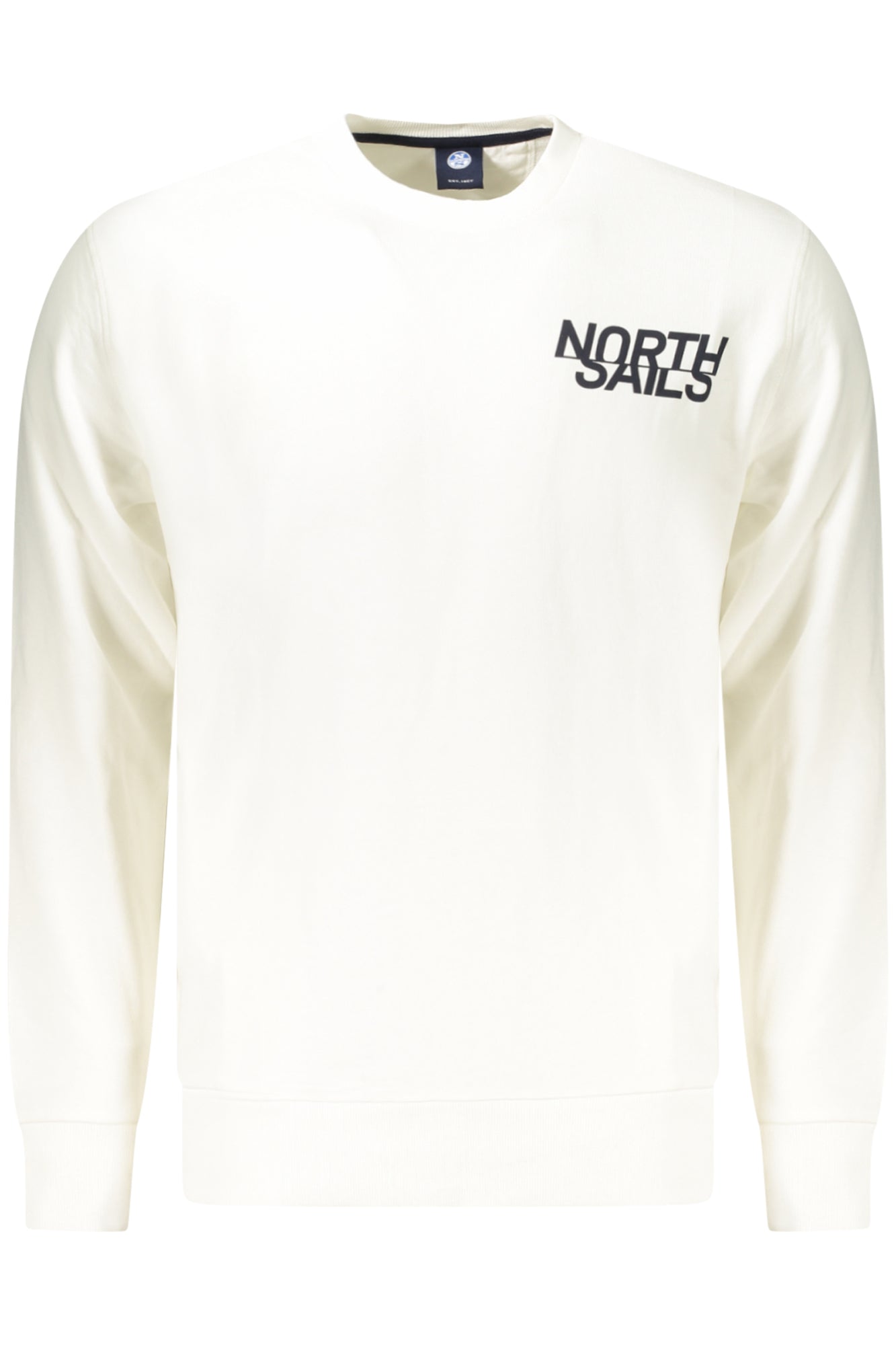 Sudadera blanca con cremallera para hombre de North Sails