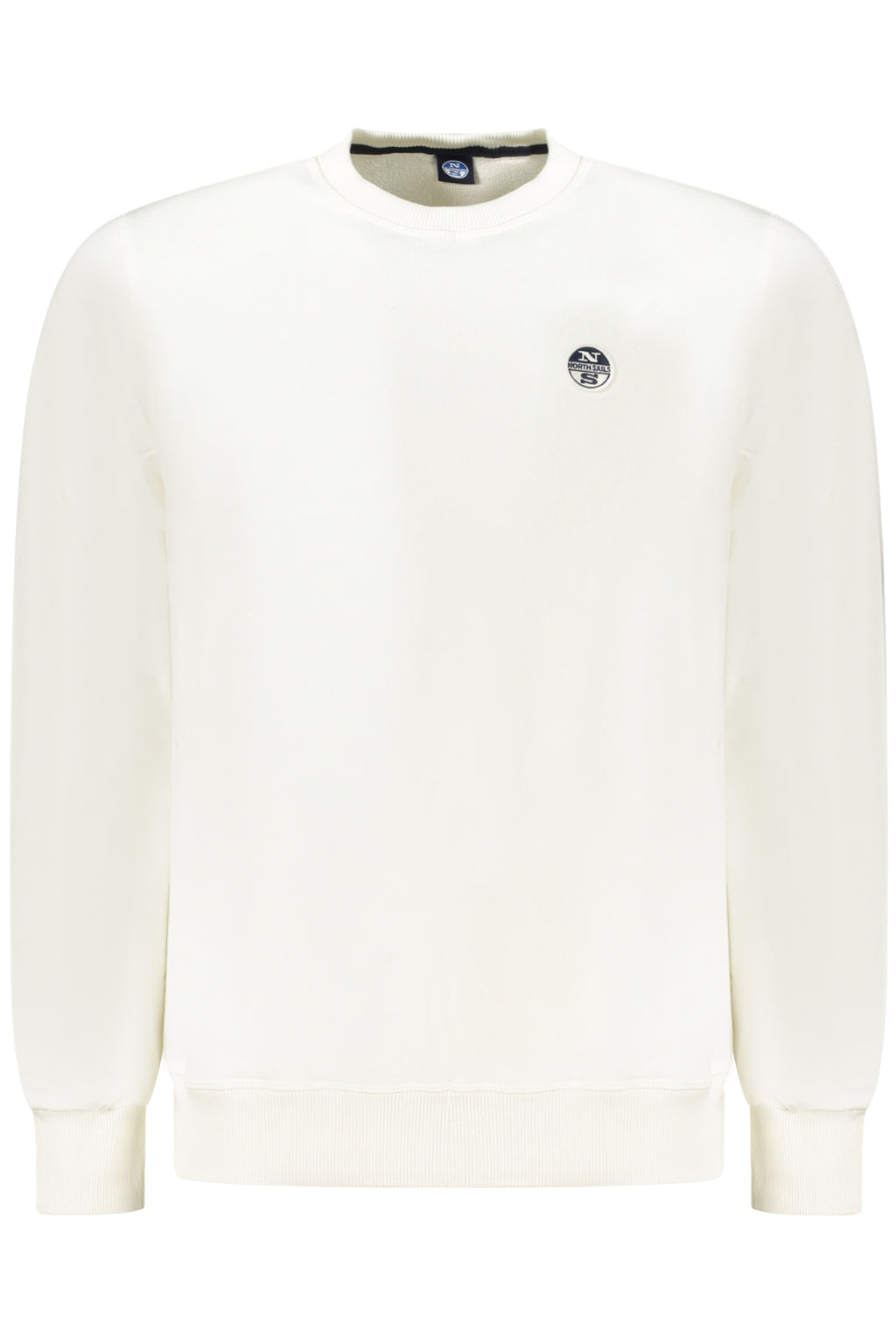 Sudadera blanca con cremallera para hombre de North Sails
