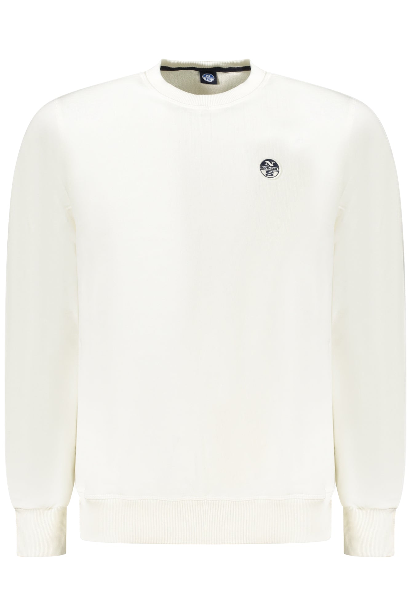 Sudadera blanca con cremallera para hombre de North Sails