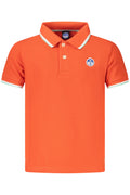Polo naranja de manga corta para niños North Sails