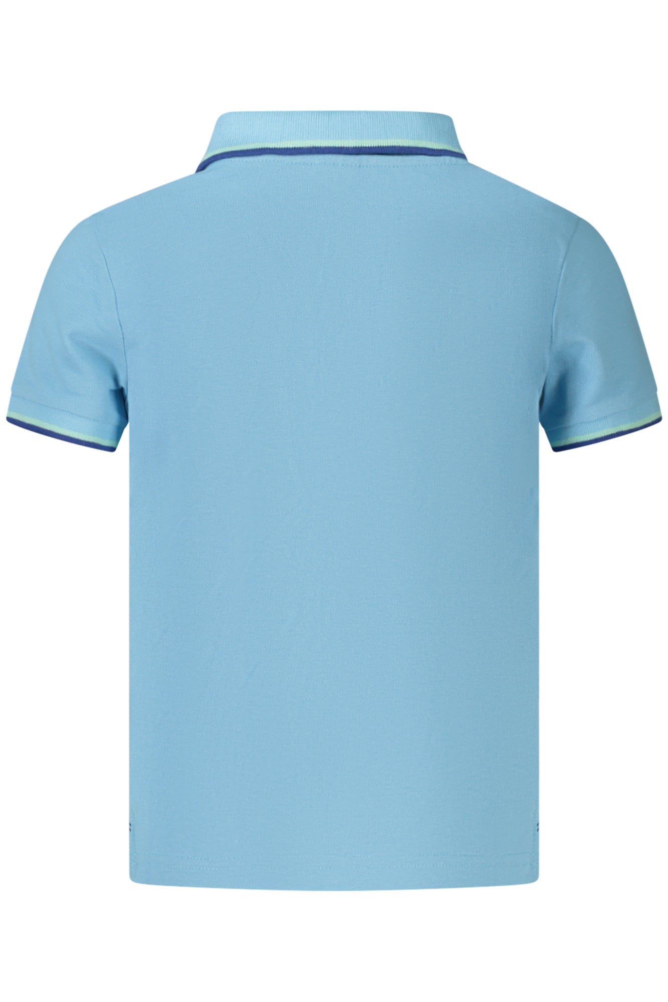 Polo azul celeste de manga corta para niños North Sails