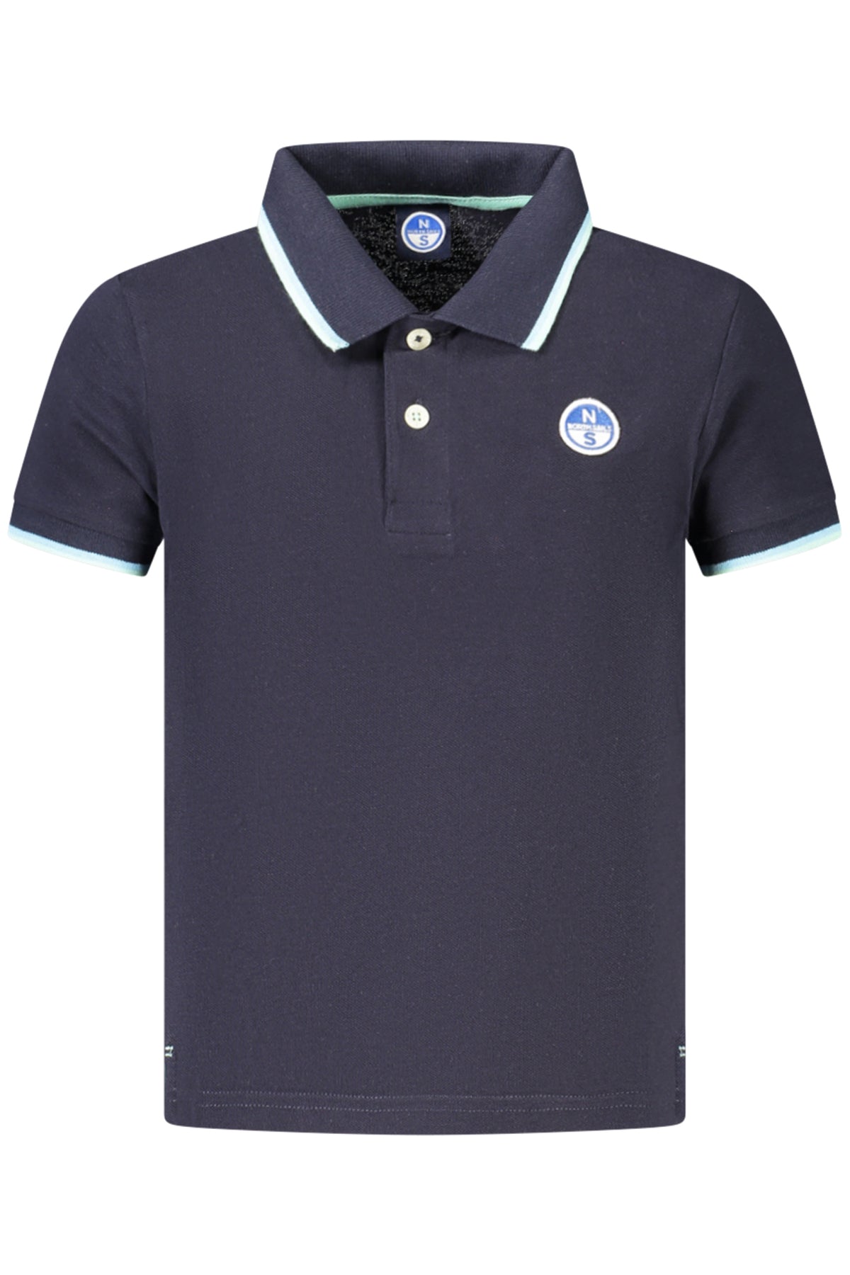 POLO DE MANGA CORTA PARA NIÑOS NORTH SAILS, AZUL