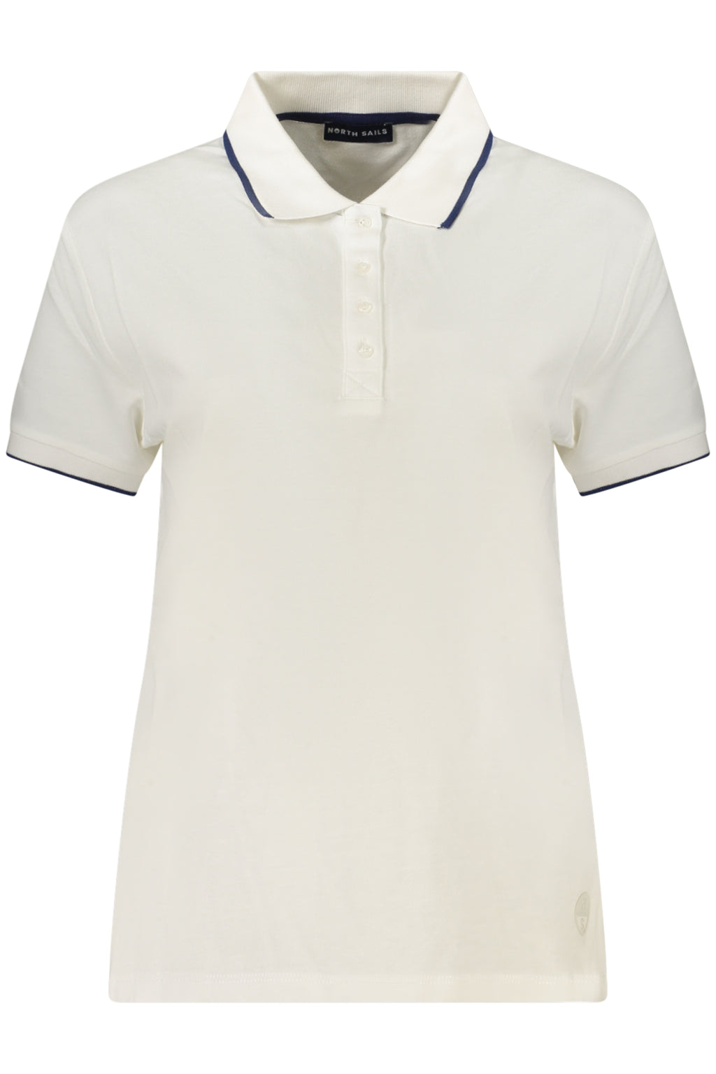 POLO DE MANGA CORTA PARA MUJER NORTH SAILS, BLANCO
