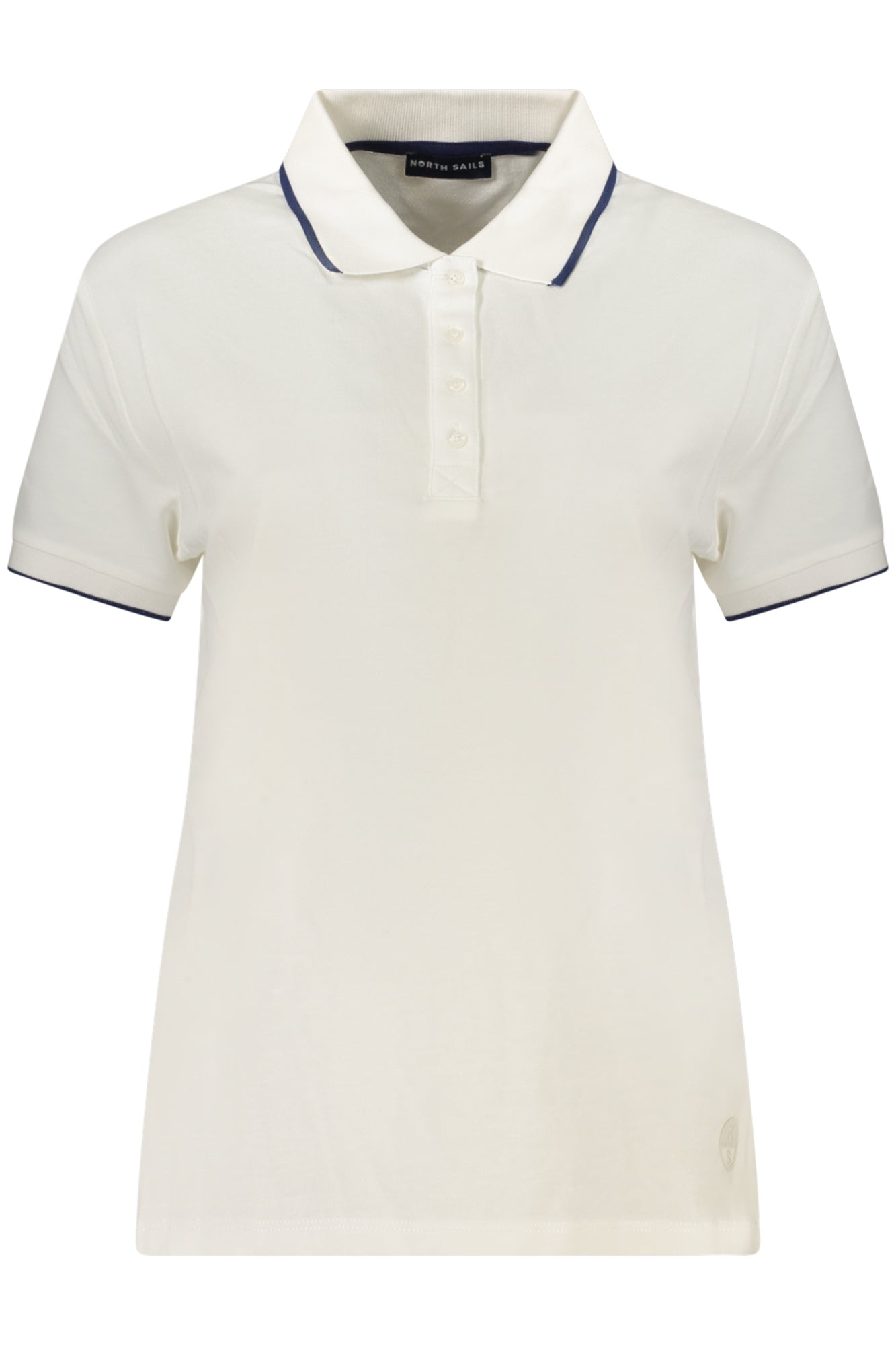 POLO DE MANGA CORTA PARA MUJER NORTH SAILS, BLANCO