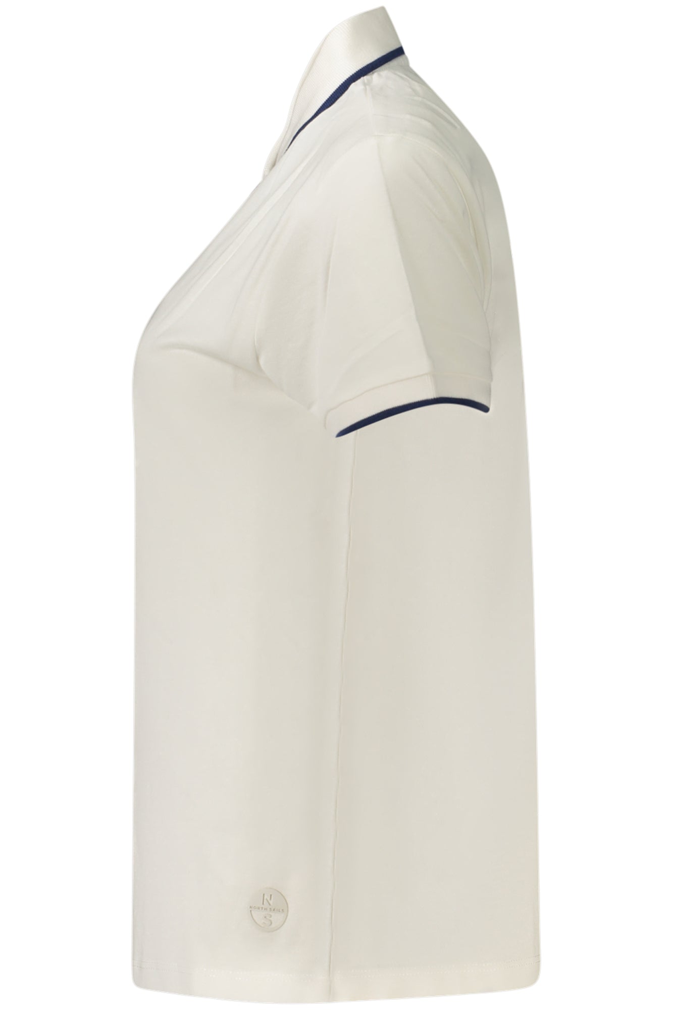 POLO DE MANGA CORTA PARA MUJER NORTH SAILS, BLANCO