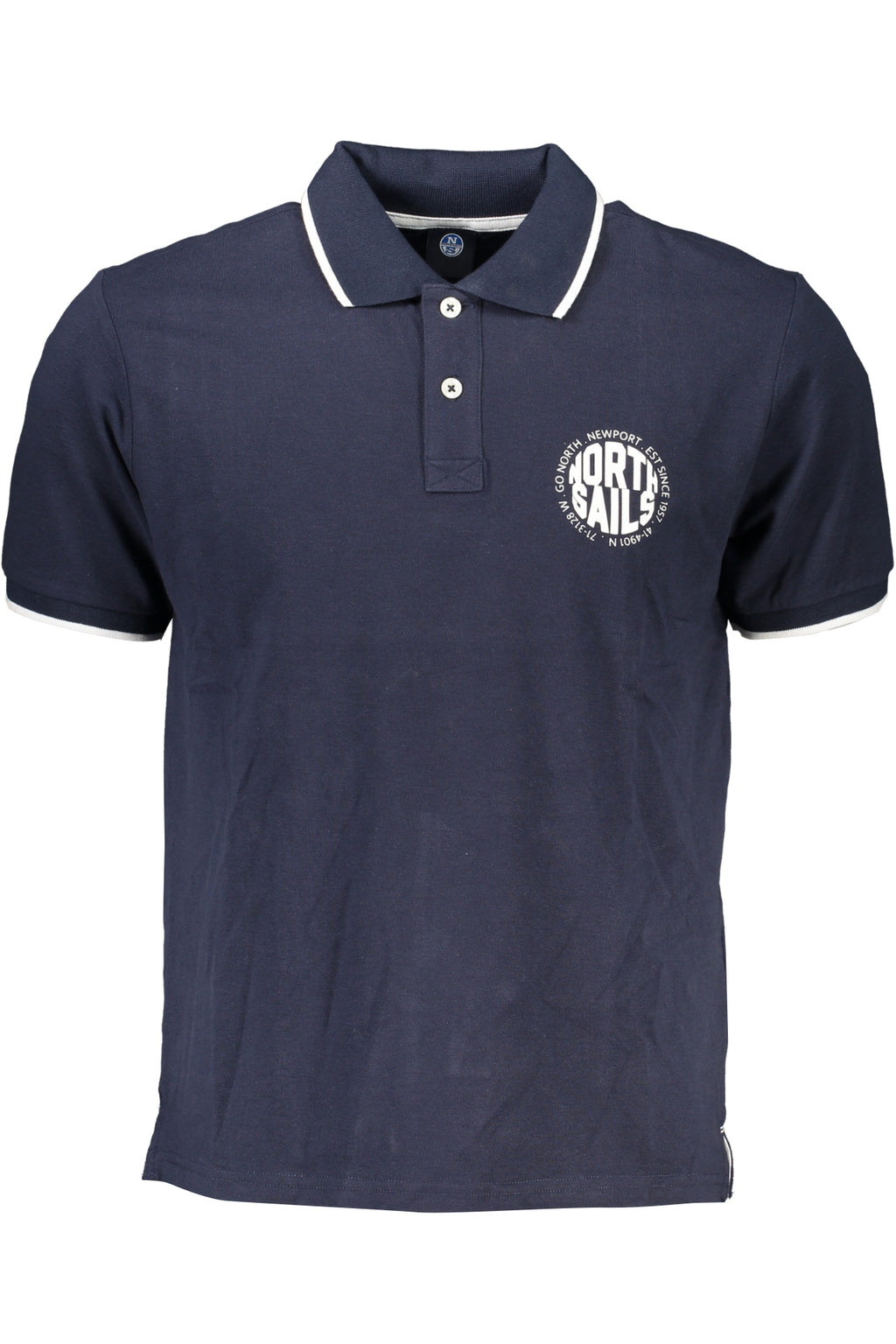 ""NORTH SAILS POLO MANICHE CORTE UOMO BLU""
