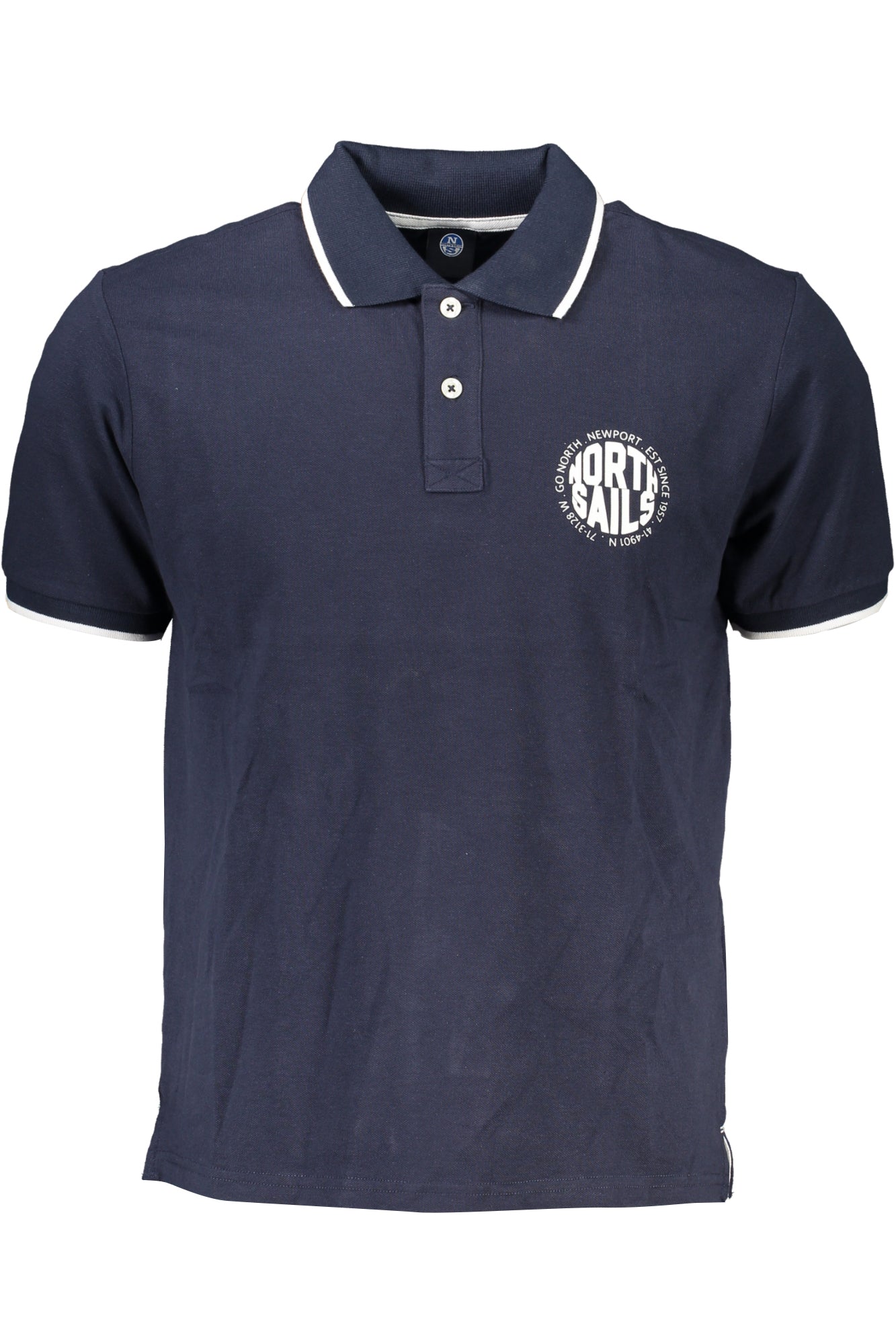 ""NORTH SAILS POLO MANICHE CORTE UOMO BLU""