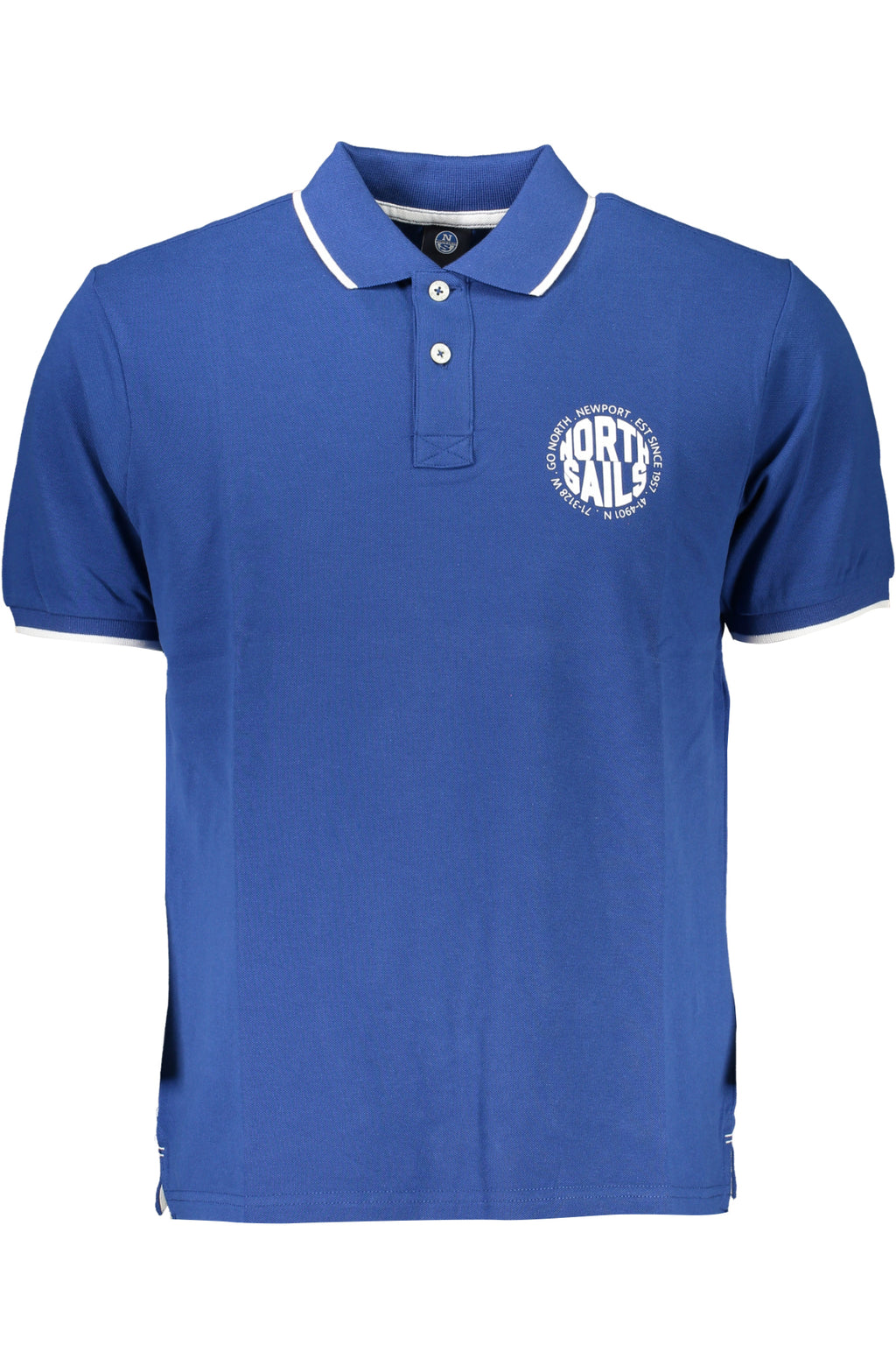 ""NORTH SAILS POLO MANICHE CORTE UOMO BLU""