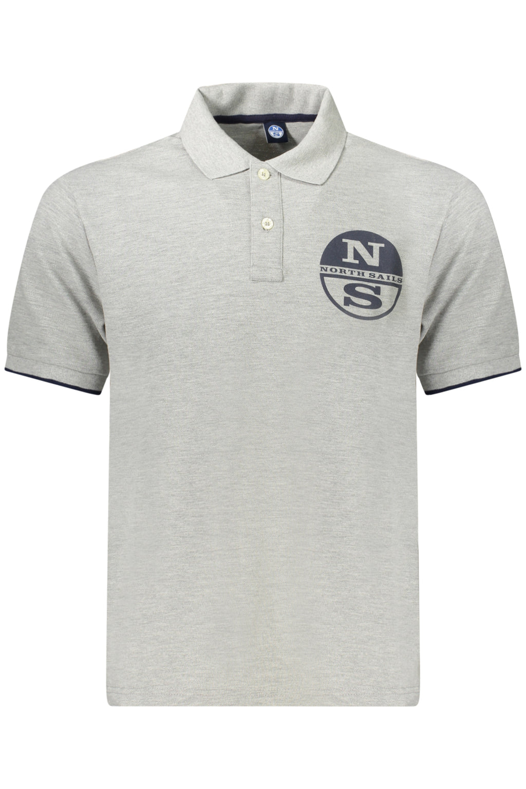 POLO DE MANGA CORTA PARA HOMBRE NORTH SAILS, GRIS