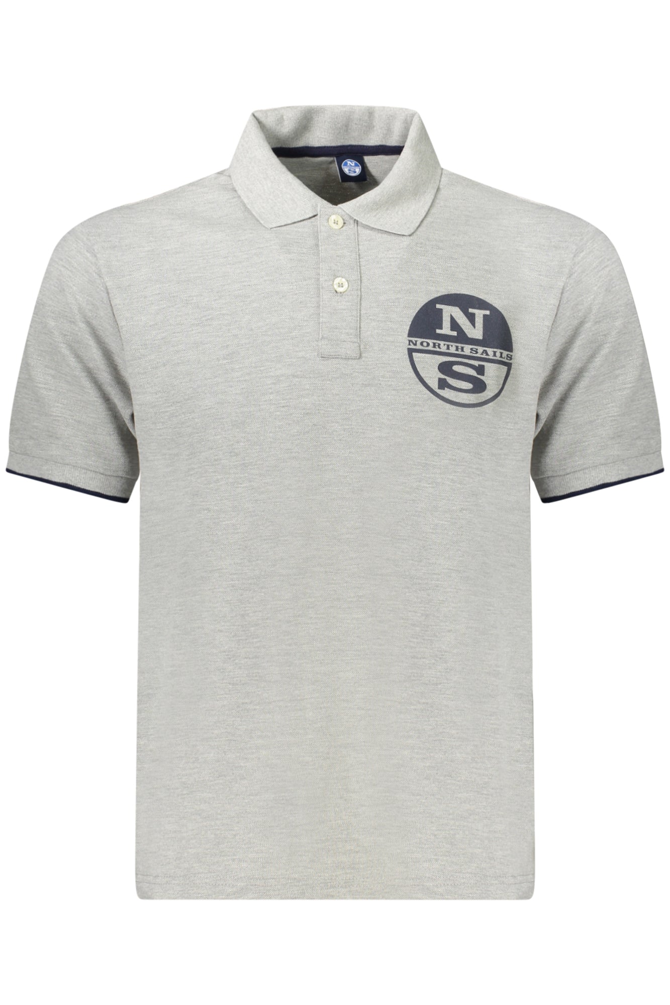 POLO DE MANGA CORTA PARA HOMBRE NORTH SAILS, GRIS