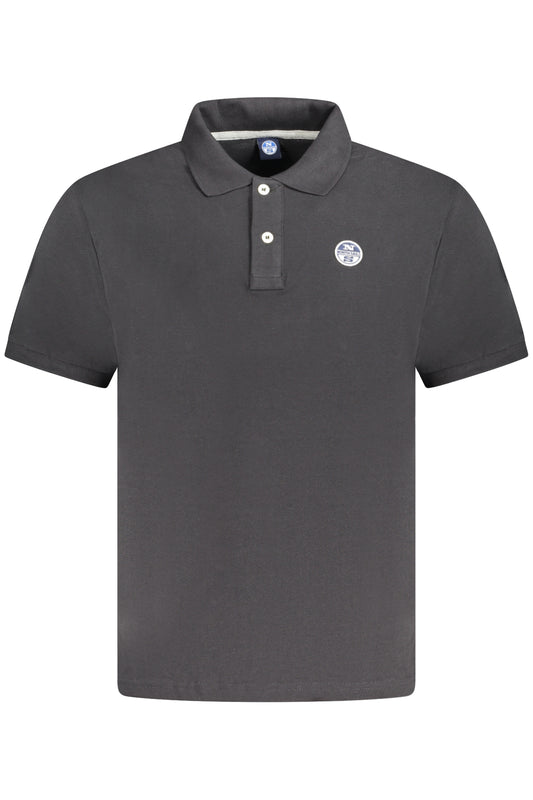POLO MANGA CORTA PARA HOMBRE NORTH SAILS NEGRO