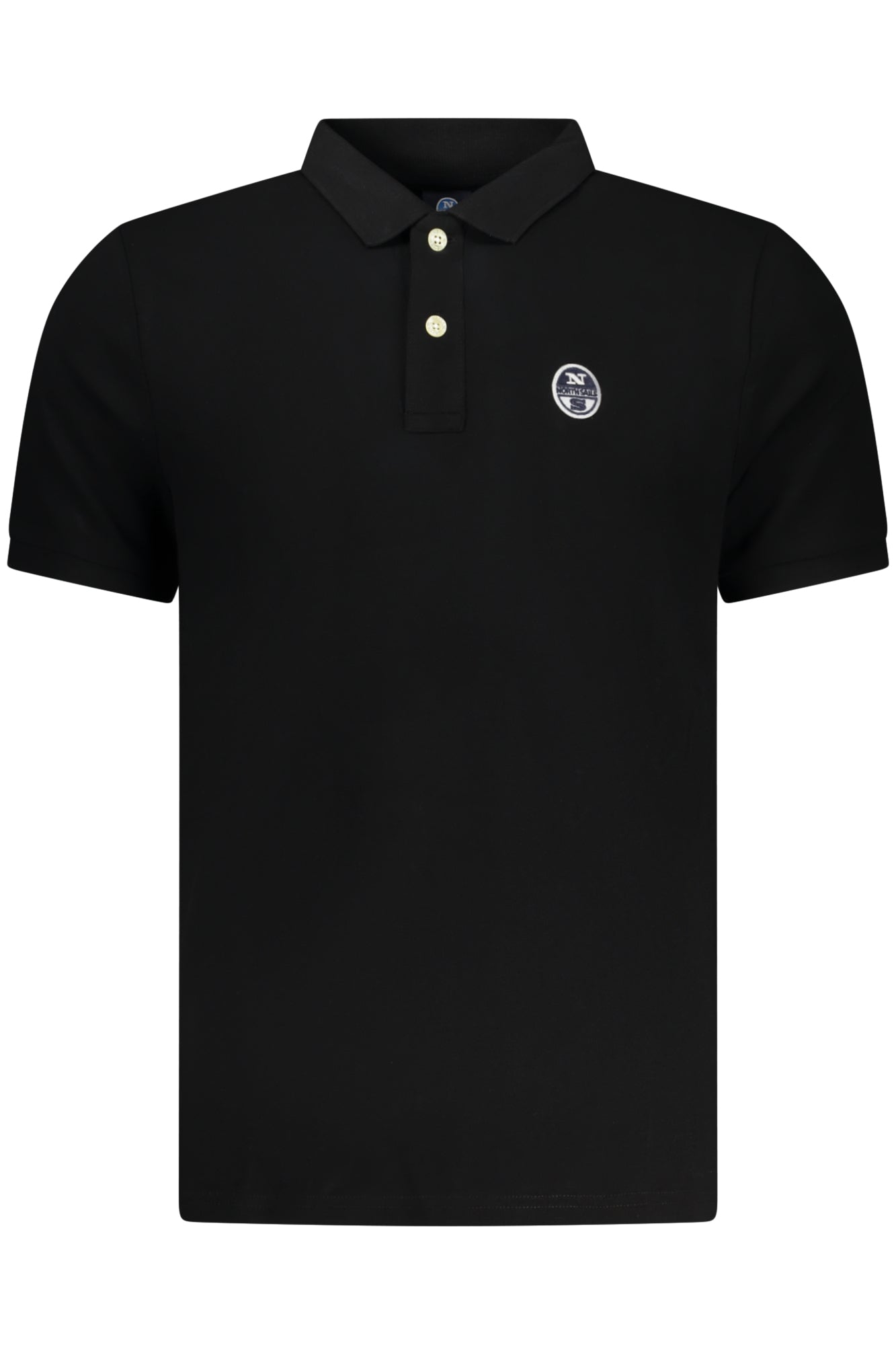 POLO DE MANGA CORTA PARA HOMBRE NORTH SAILS, NEGRO