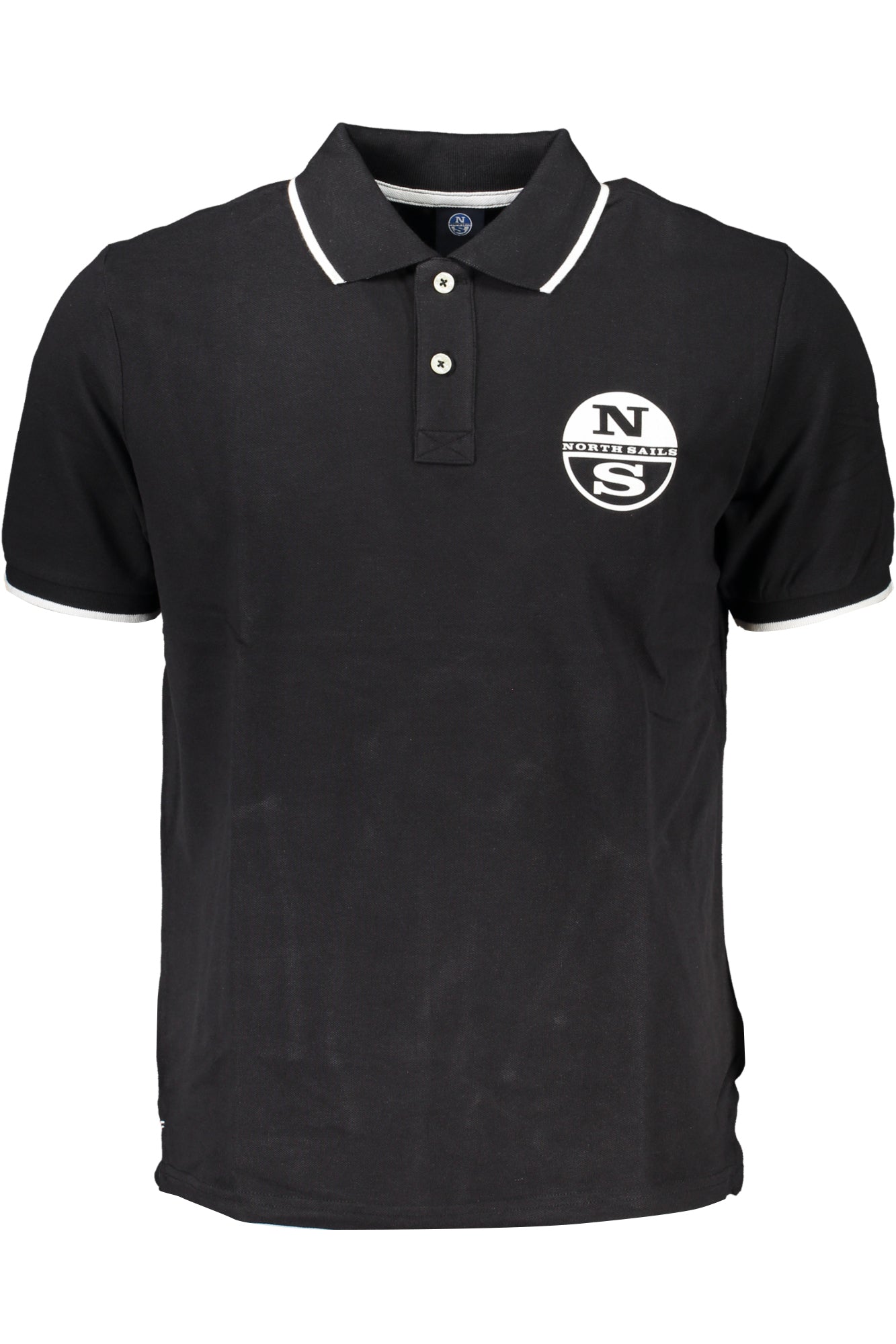 NORTH SAILS POLO NOIR MANCHES COURTES HOMME