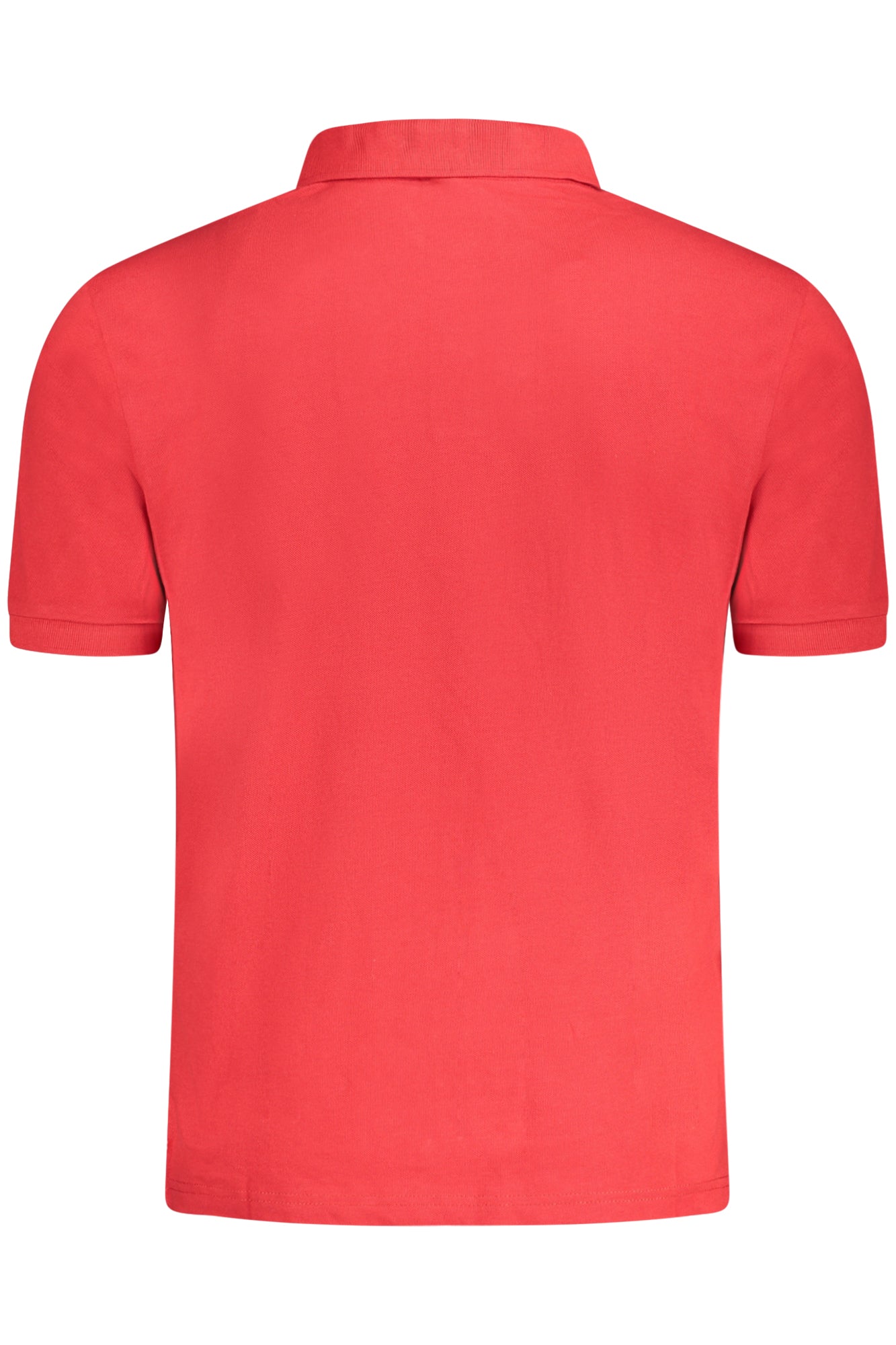 Polo de manga corta para hombre North Sails, color rojo.
