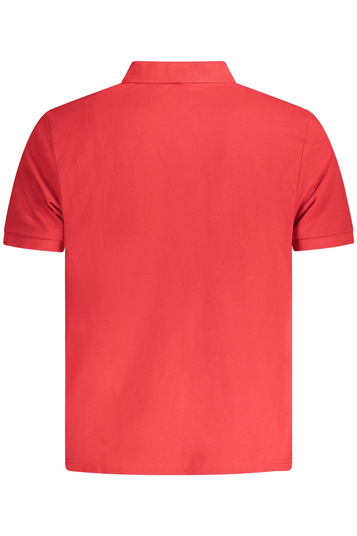 Polo de manga corta para hombre North Sails, color rojo.