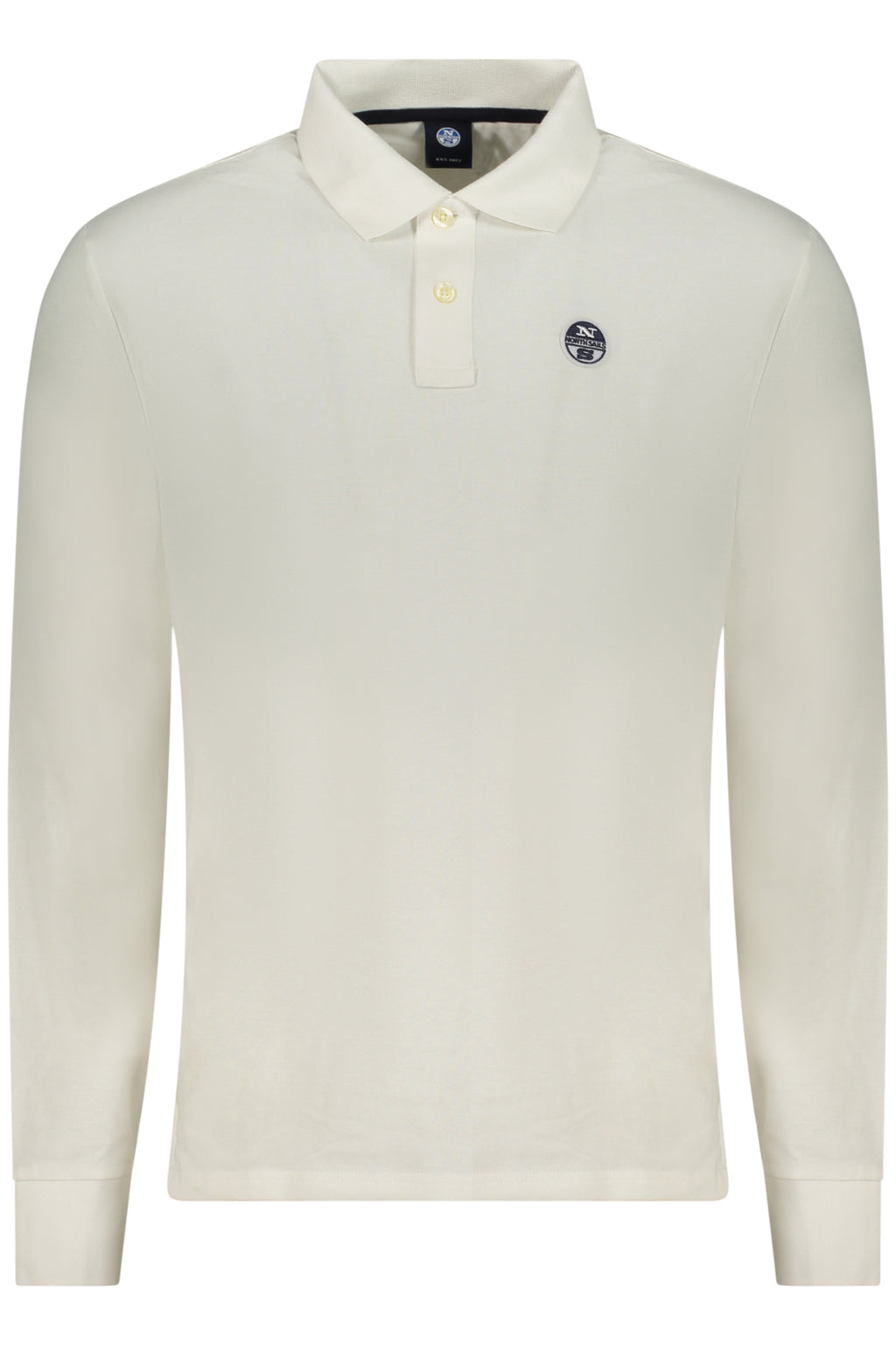 POLO DE MANGA LARGA PARA HOMBRE NORTH SAILS, BLANCO