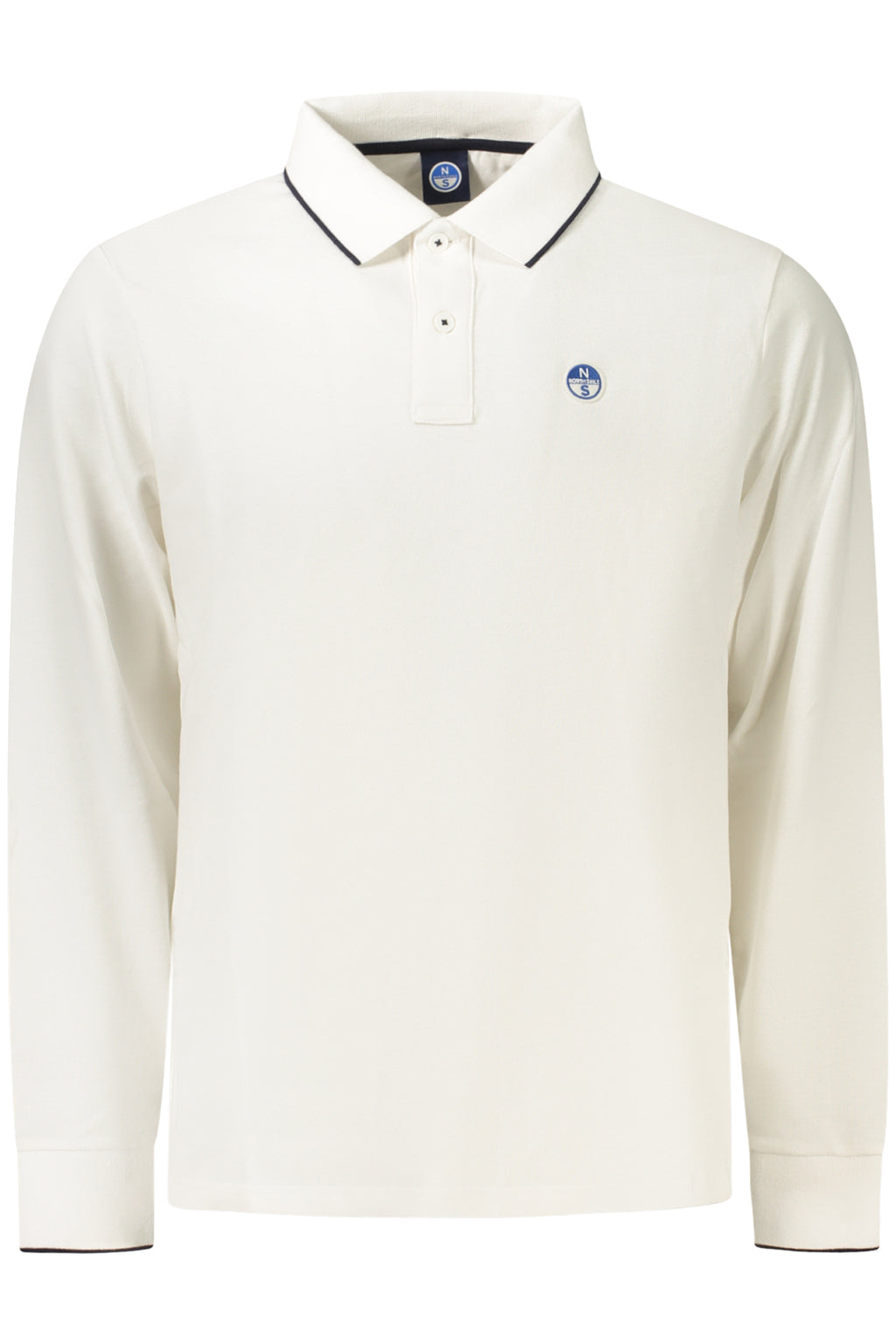 POLO DE MANGA LARGA PARA HOMBRE NORTH SAILS, BLANCO