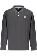 POLO DE MANGA LARGA PARA HOMBRE NORTH SAILS, NEGRO