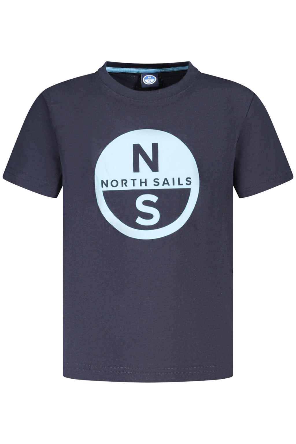 Camiseta azul marino de manga corta para niños North Sails Big Logo