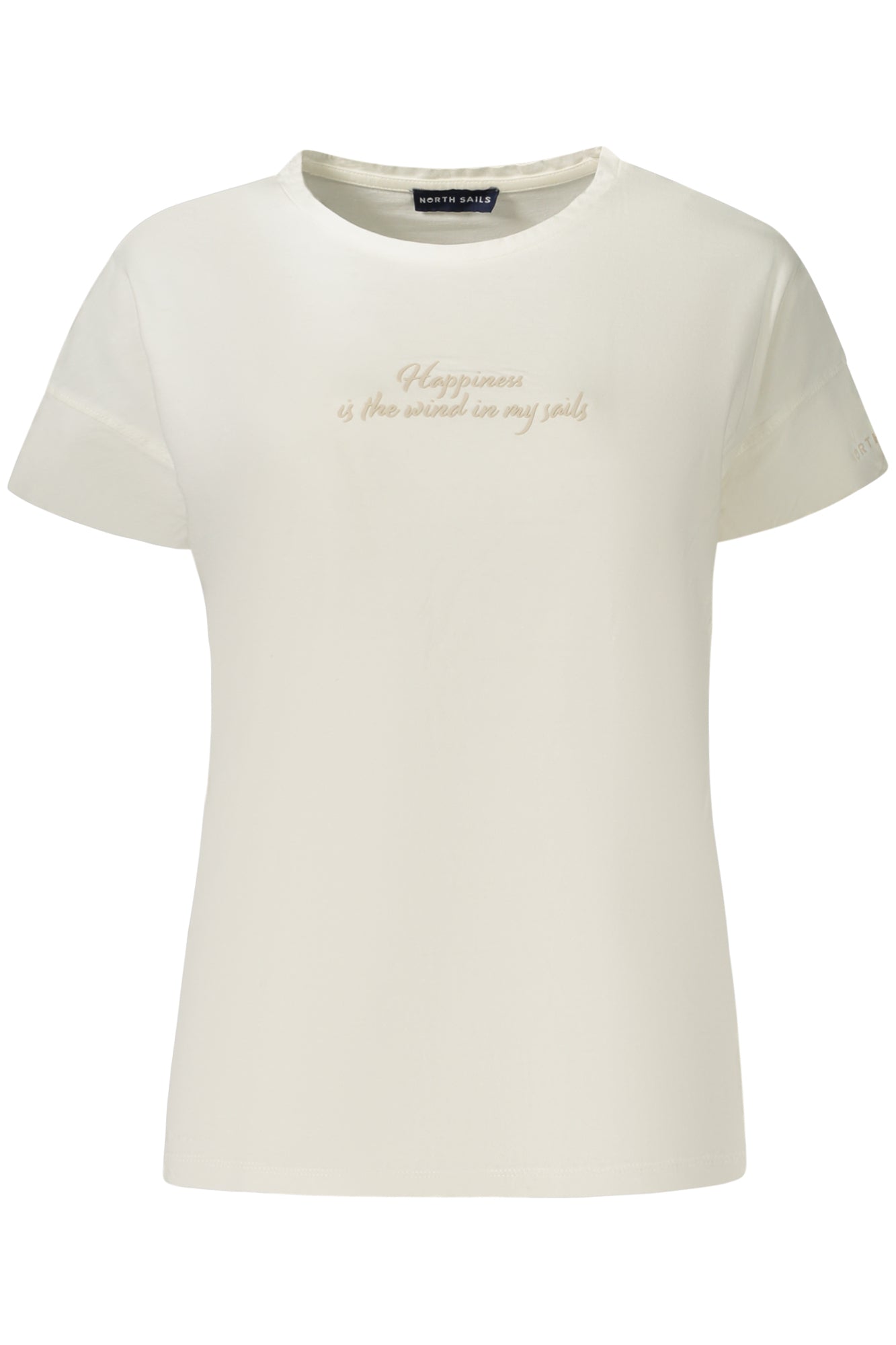 CAMISETA BLANCA DE MANGA CORTA PARA MUJER DE NORTH SAILS