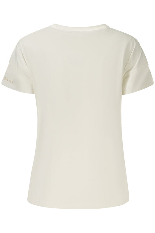 CAMISETA BLANCA DE MANGA CORTA PARA MUJER DE NORTH SAILS