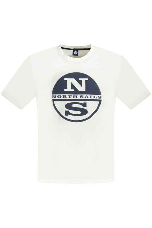 CAMISETA MANGA CORTA NORTH SAILS HOMBRE BLANCA