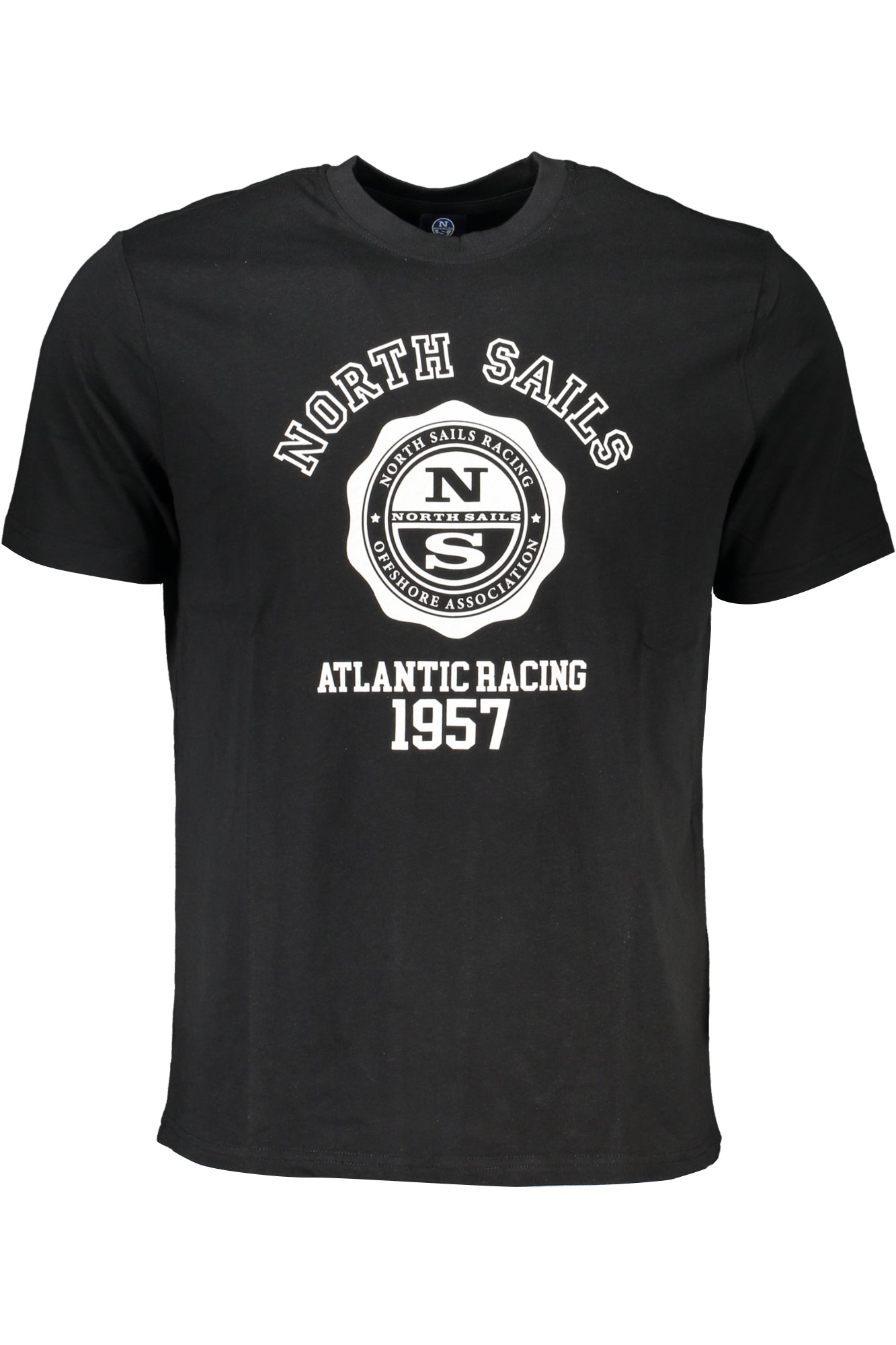 CAMISETA DE MANGA CORTA PARA HOMBRE NORTH SAILS NEGRA