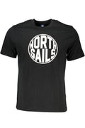 CAMISETA DE MANGA CORTA PARA HOMBRE NORTH SAILS NEGRA