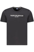 CAMISETA DE MANGA CORTA PARA HOMBRE NORTH SAILS NEGRA